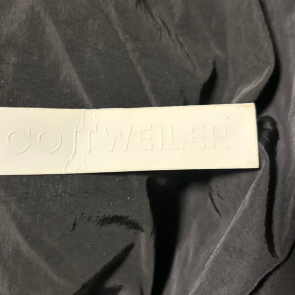 Cottweiler BNWT Erosion Puffa Black Bomber Jacket M-L - Picture 11 of 16